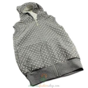 Girls Gray Vest